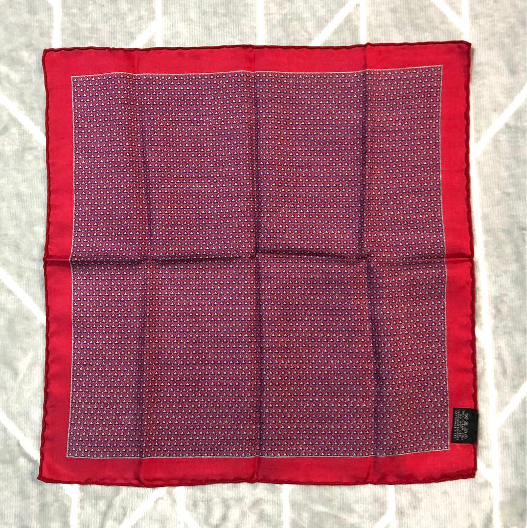 極美品☆CHANEL シャネル☆シルクハンカチorミニスカーフ