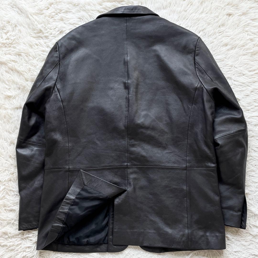 極美品 XLサイズ LIUGOO TOKYO シープスキンテーラードジャケット