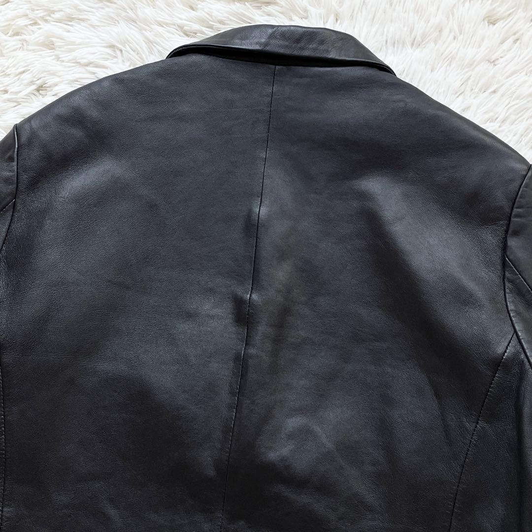 極美品 XLサイズ LIUGOO TOKYO シープスキンテーラードジャケット