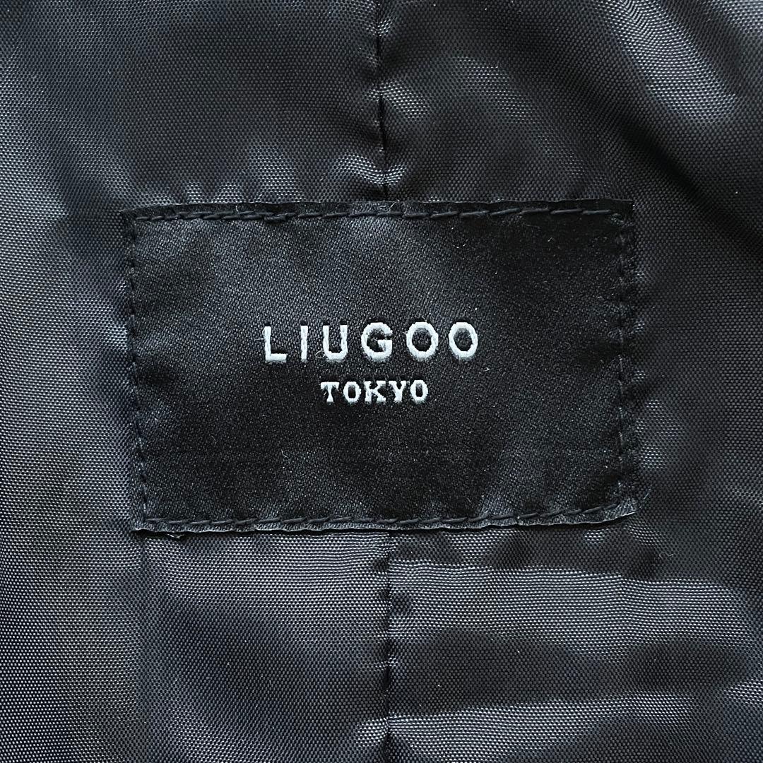 極美品 XLサイズ LIUGOO TOKYO シープスキンテーラードジャケット