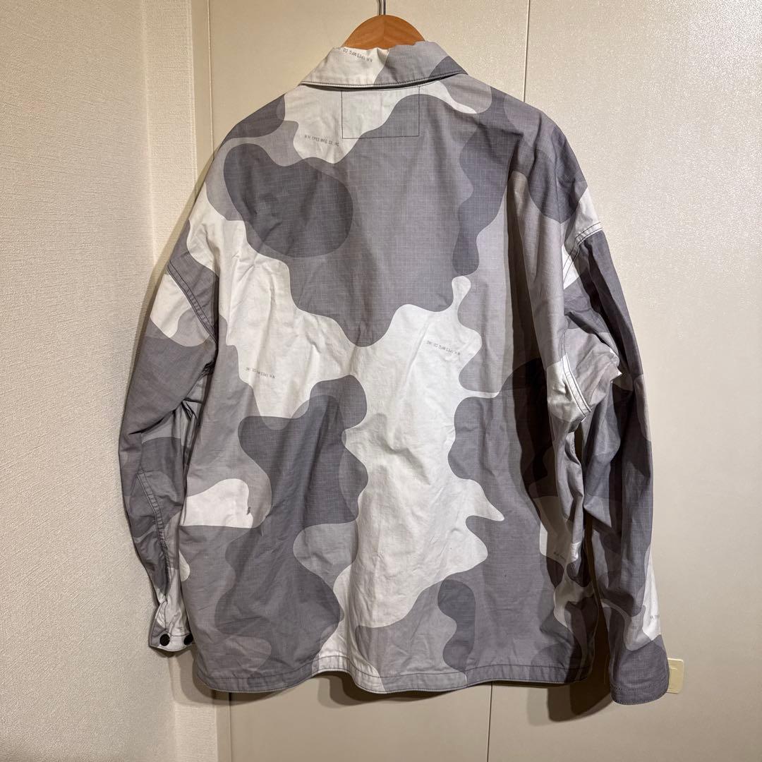 迷彩柄ハンタージャケット グレー・ホワイト