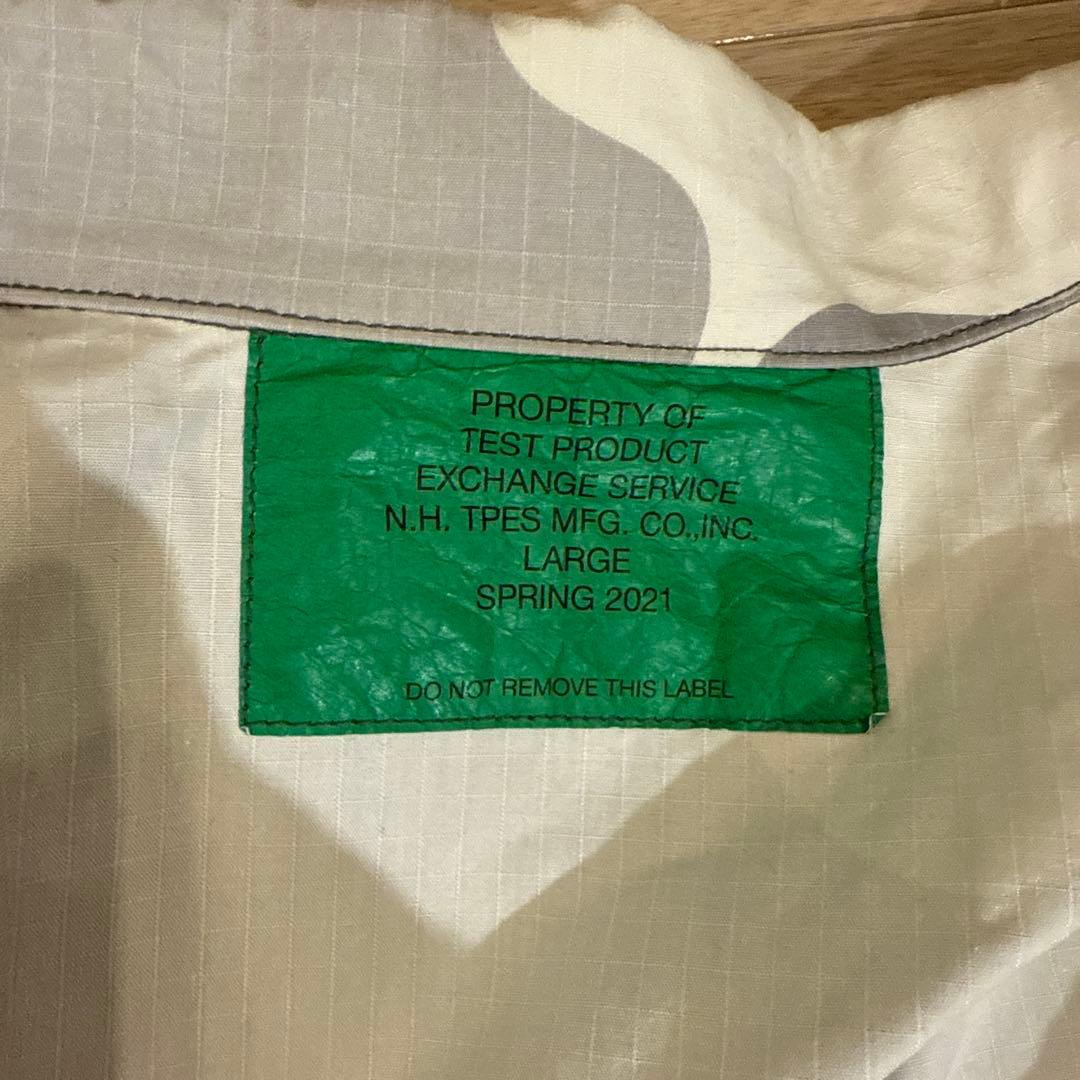 迷彩柄ハンタージャケット グレー・ホワイト