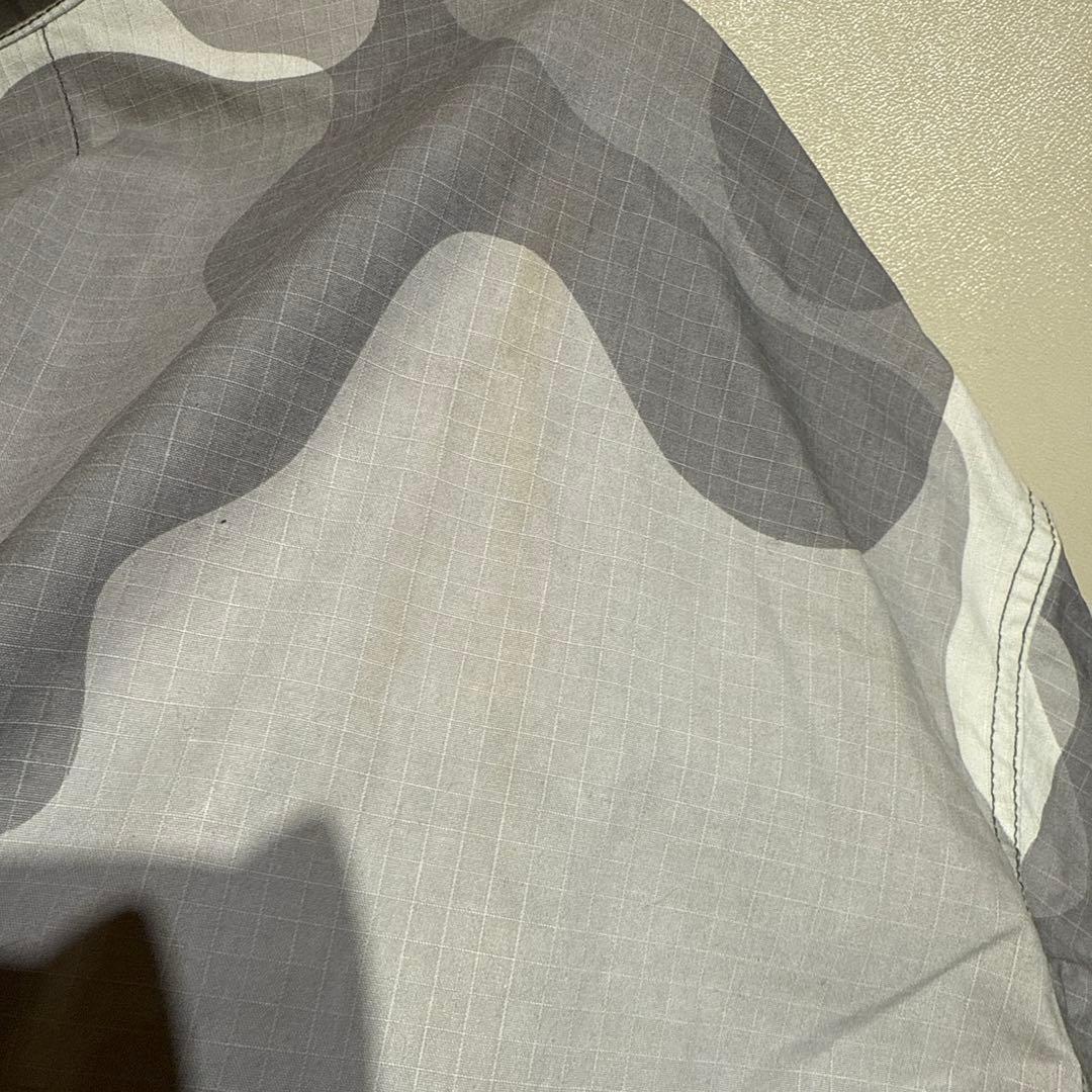 迷彩柄ハンタージャケット グレー・ホワイト