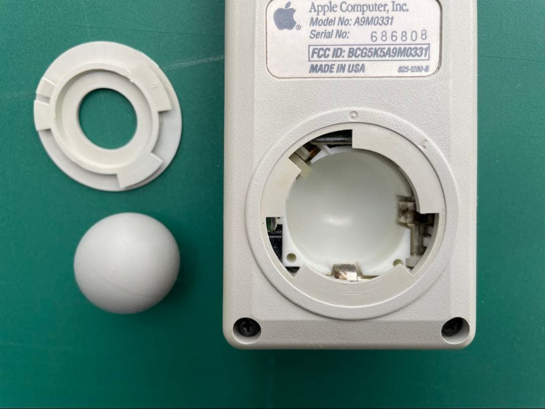 Apple Macintosh 角マウス