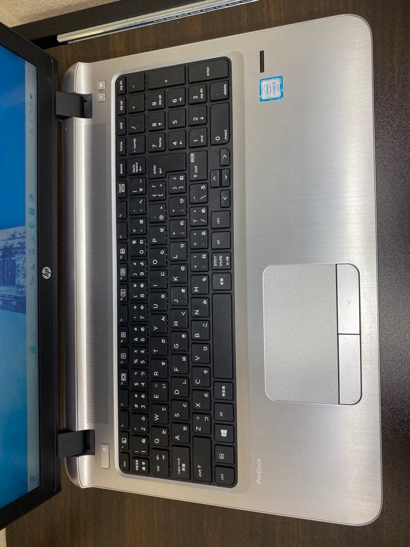 HP 15.6インチ probook450 G3 8GB ２５６GB