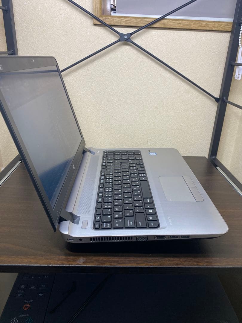 HP 15.6インチ probook450 G3 8GB ２５６GB