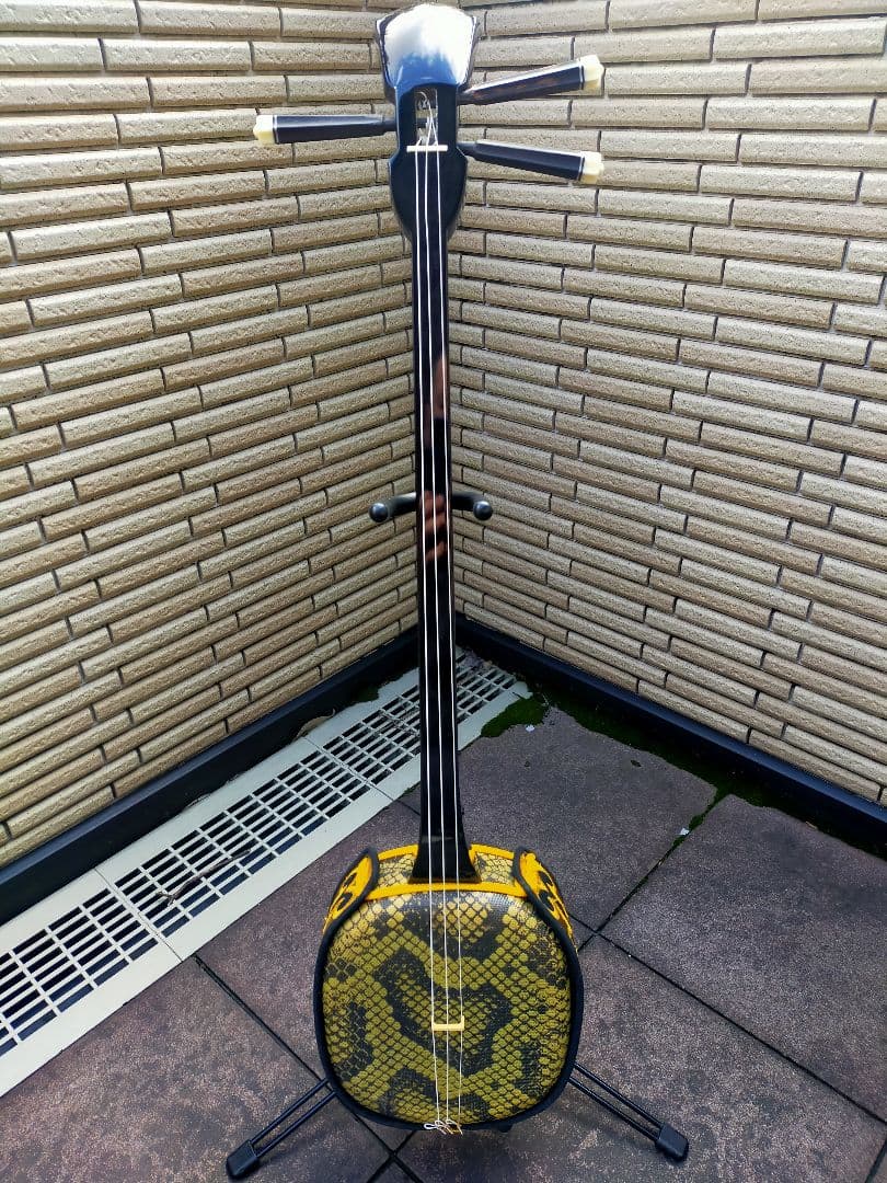 【現状品】沖縄三線セット（初心者用）