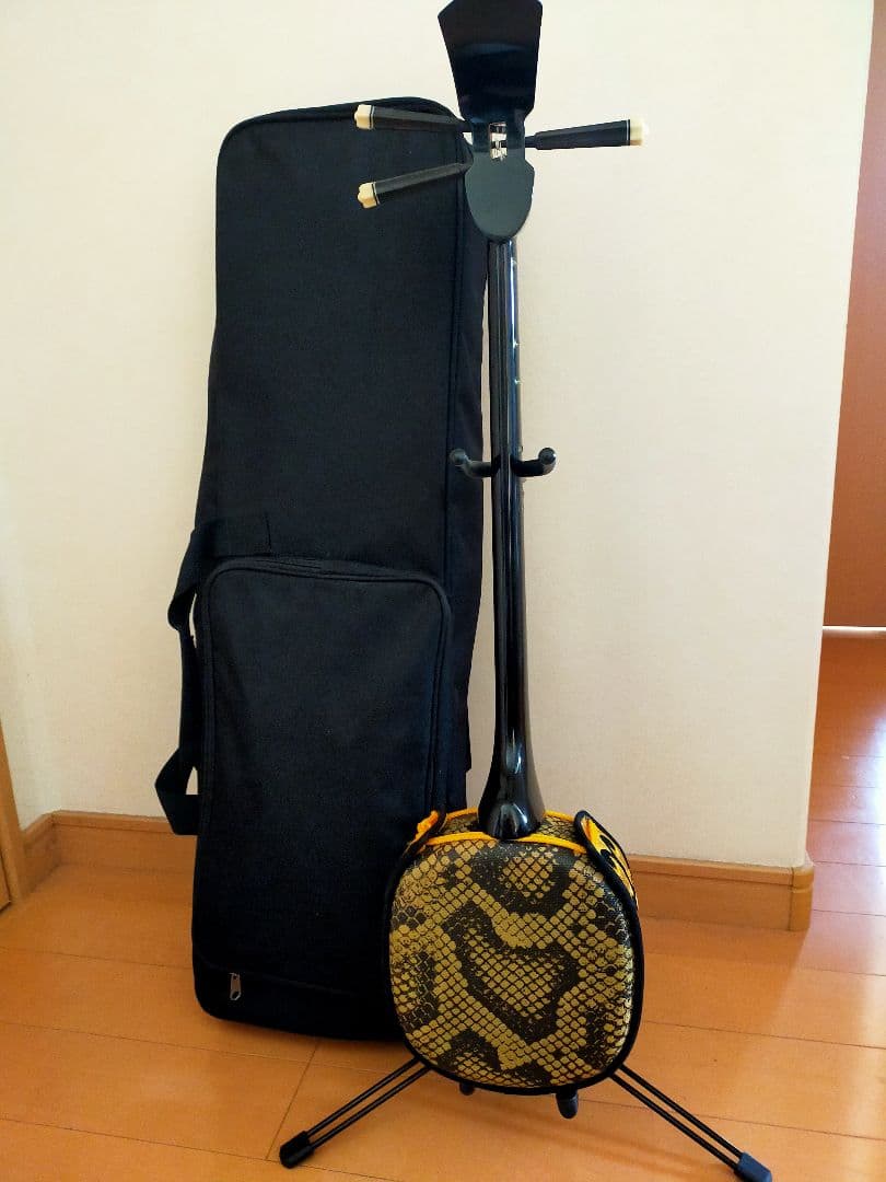 【現状品】沖縄三線セット（初心者用）