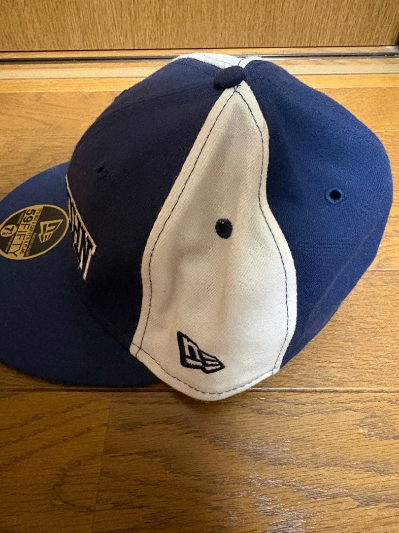 SEAN JOHN ネイビー/ホワイト キャップ 7 1/4