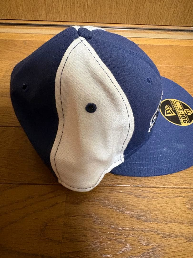SEAN JOHN ネイビー/ホワイト キャップ 7 1/4