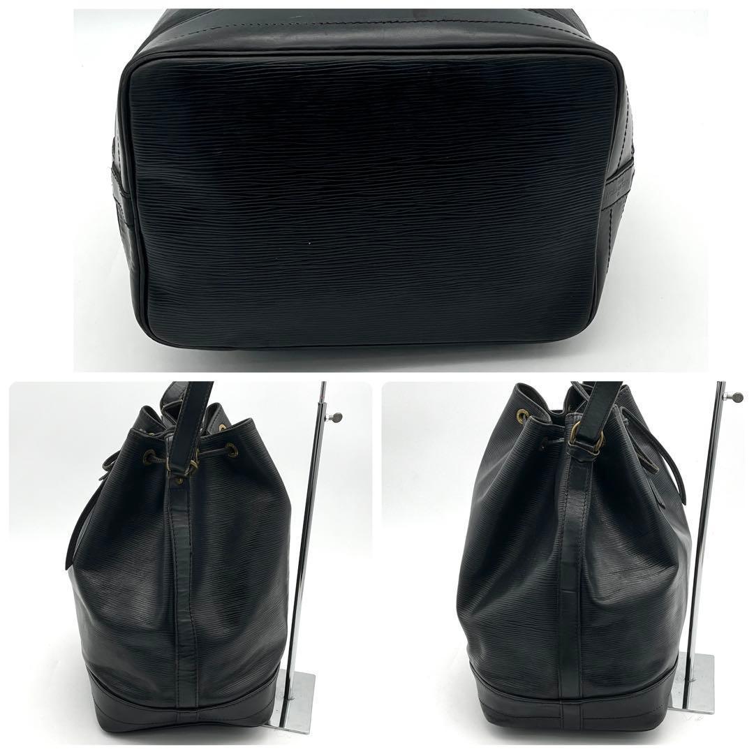 ルイヴィトン エピ ノエ ブラック　ハンドバッグ　レザー　黒　巾着バッグ