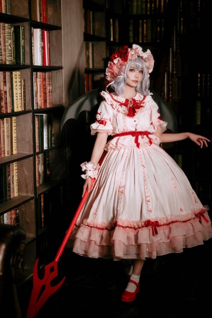 即納　新品　森森仙　東方プロジェクト　東方project レミリア　衣装Mサイズ