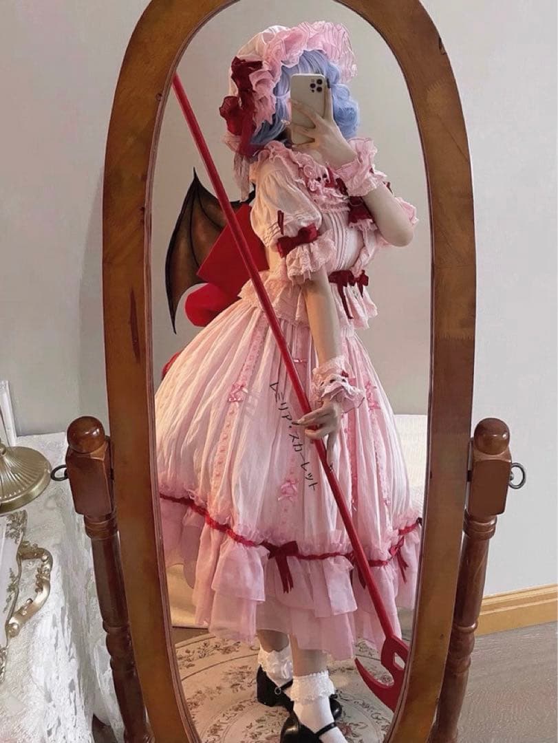 即納　新品　森森仙　東方プロジェクト　東方project レミリア　衣装Mサイズ