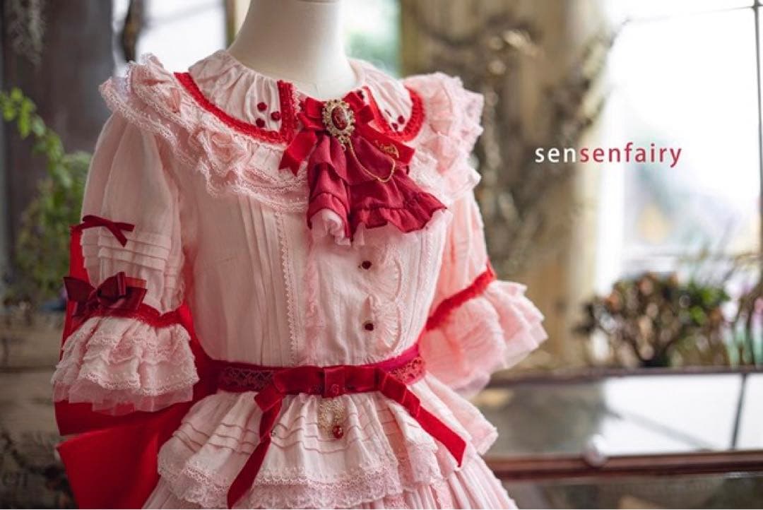 即納　新品　森森仙　東方プロジェクト　東方project レミリア　衣装Mサイズ