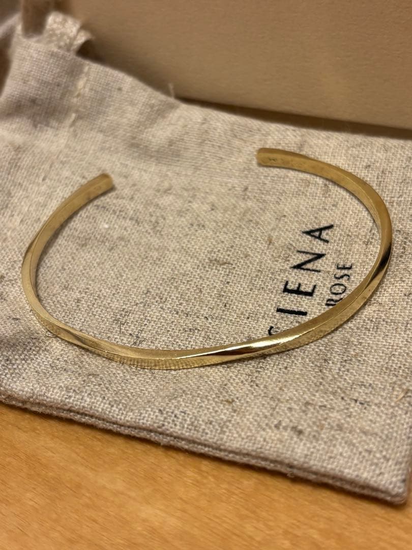 s*o様 SIENA ROSE Toi et Moi バングル ゴールド