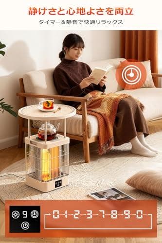 カーボンヒーター 【2025年冬新開発&暖房＋煮る＋保温 3in1設計_corg