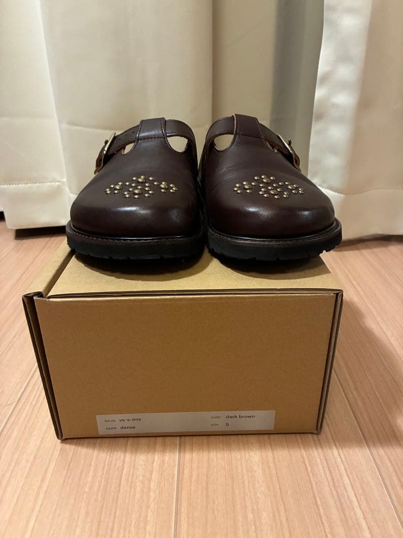 hender scheme dense ダークブラウン　5 26-26.5cm