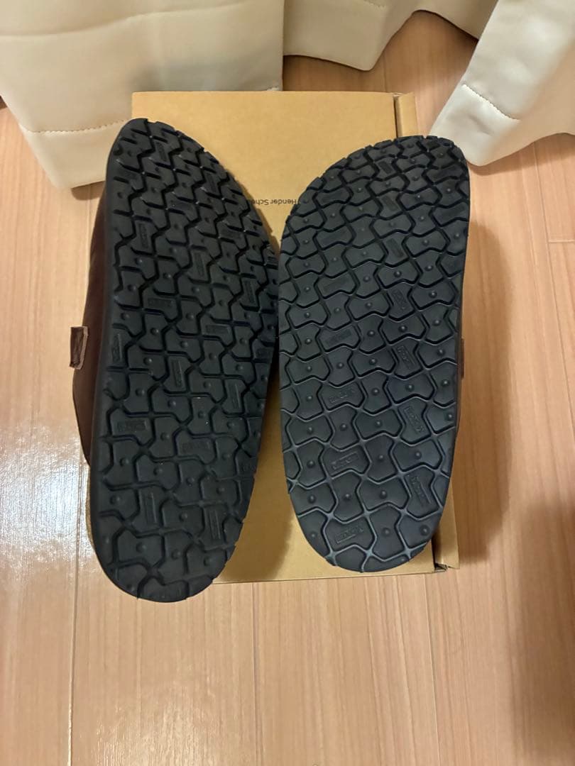 hender scheme dense ダークブラウン　5 26-26.5cm