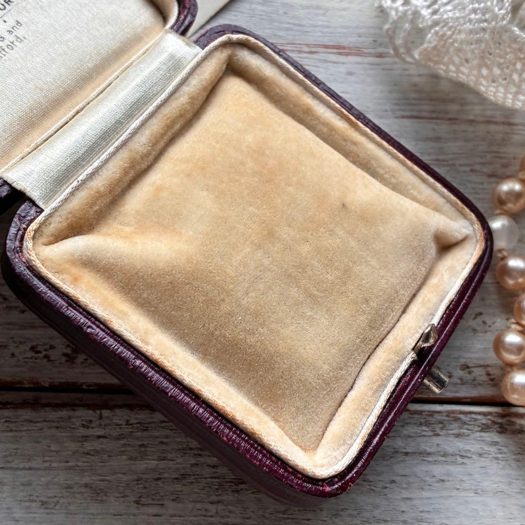 E英国イギリスアンティーク　ジュエリーケース　ブローチメダイ　ジュエリーボックス