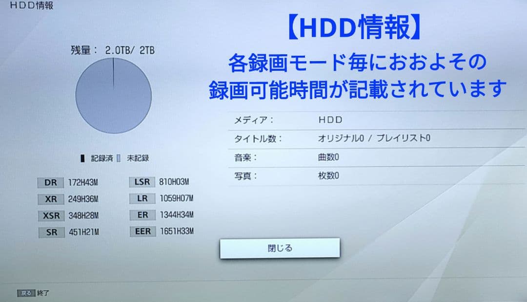 ジャッカル　SONY BDZ-FW1000