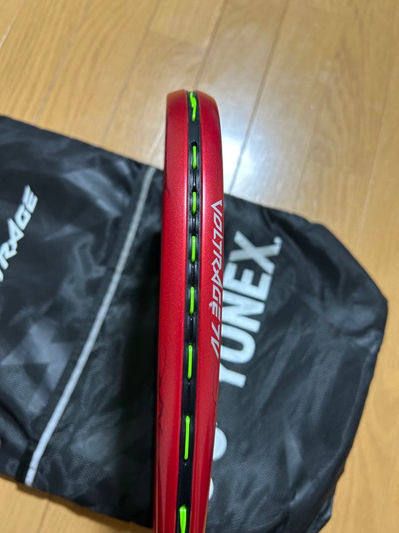 ボルトレイジ　7v 紅　ソフトテニス　ラケット