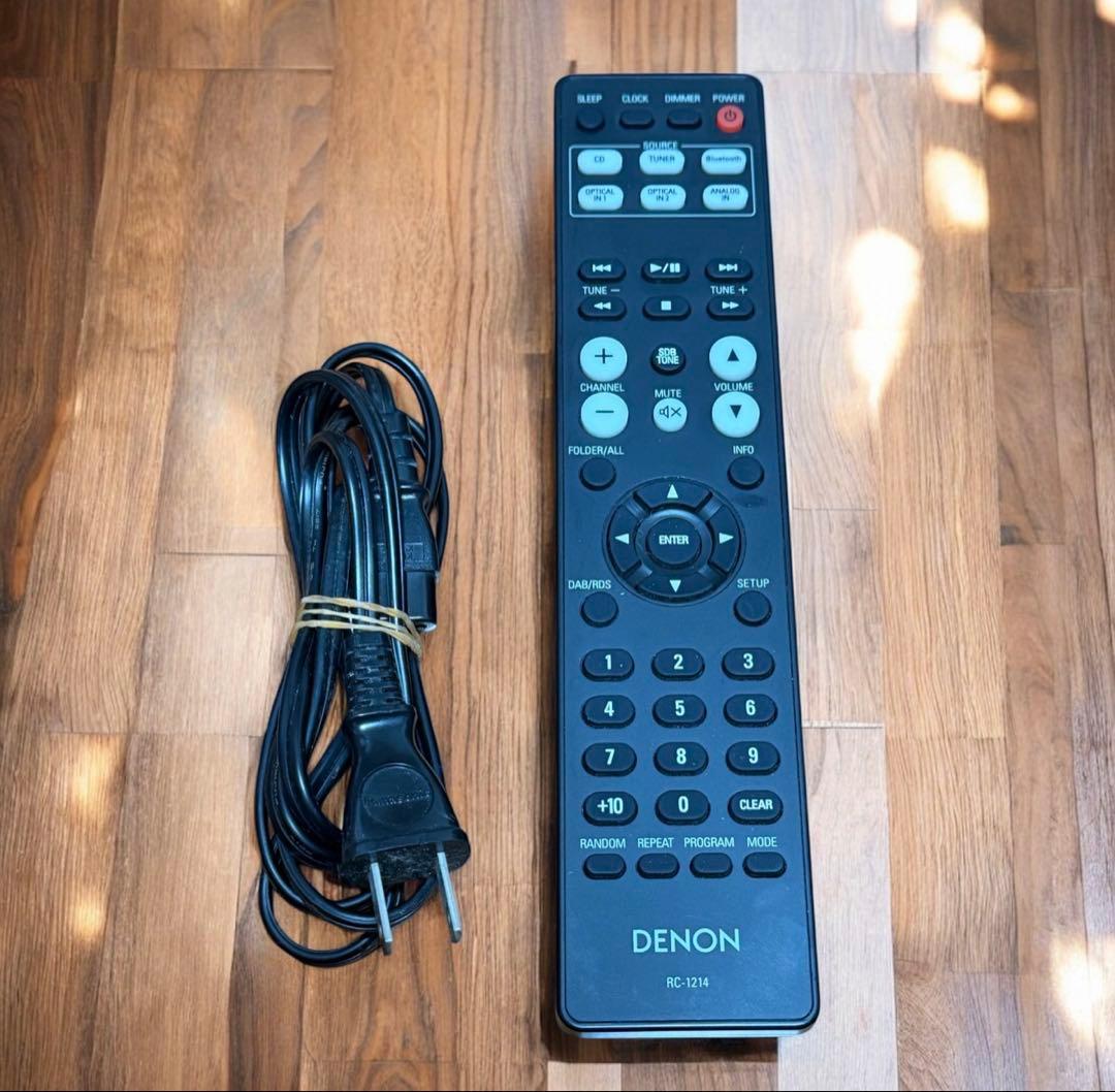 DENON デノン RCD-M41 CDレシーバー 2021年製 ブラック