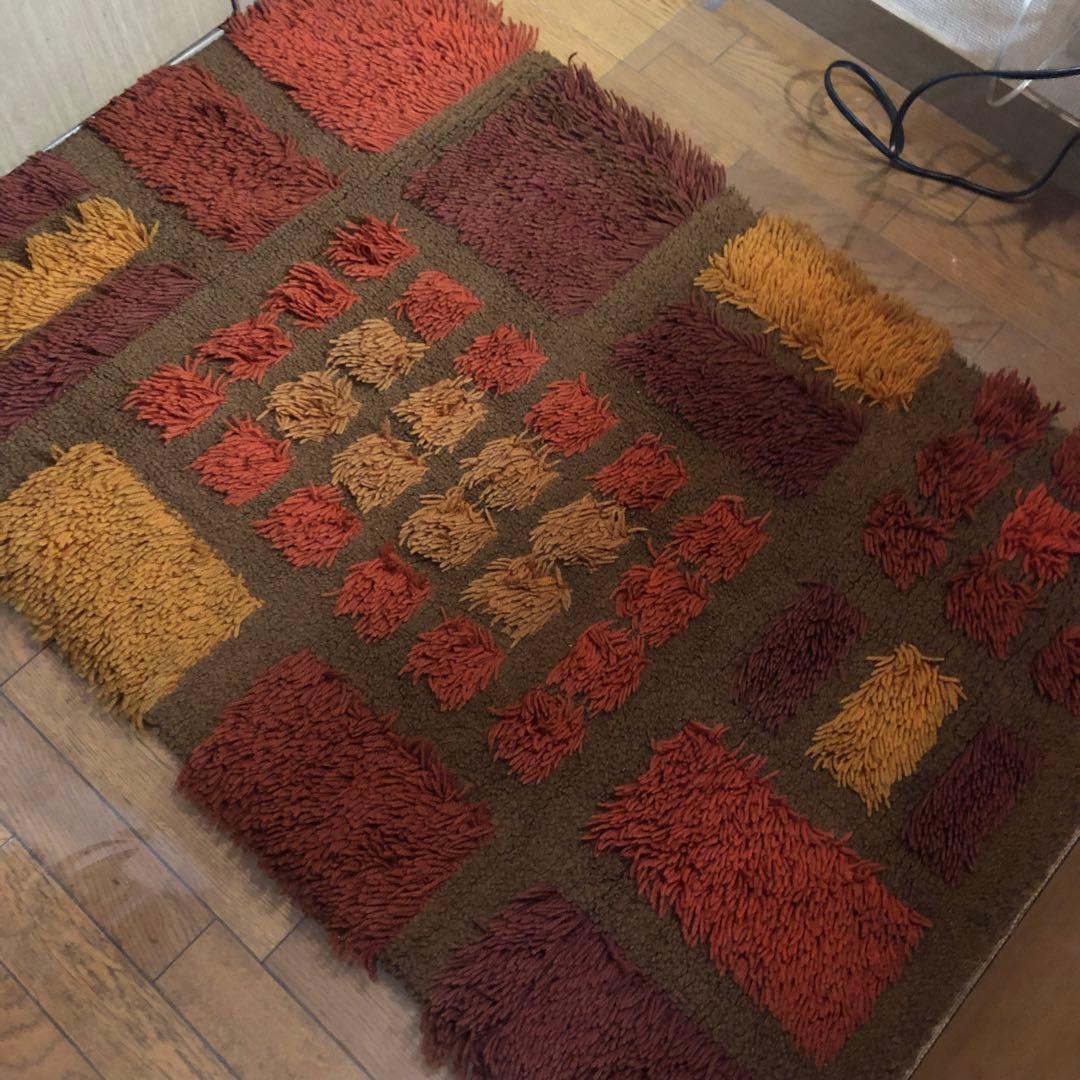 (1950s)-1960sミッドセンチュリー ラグ