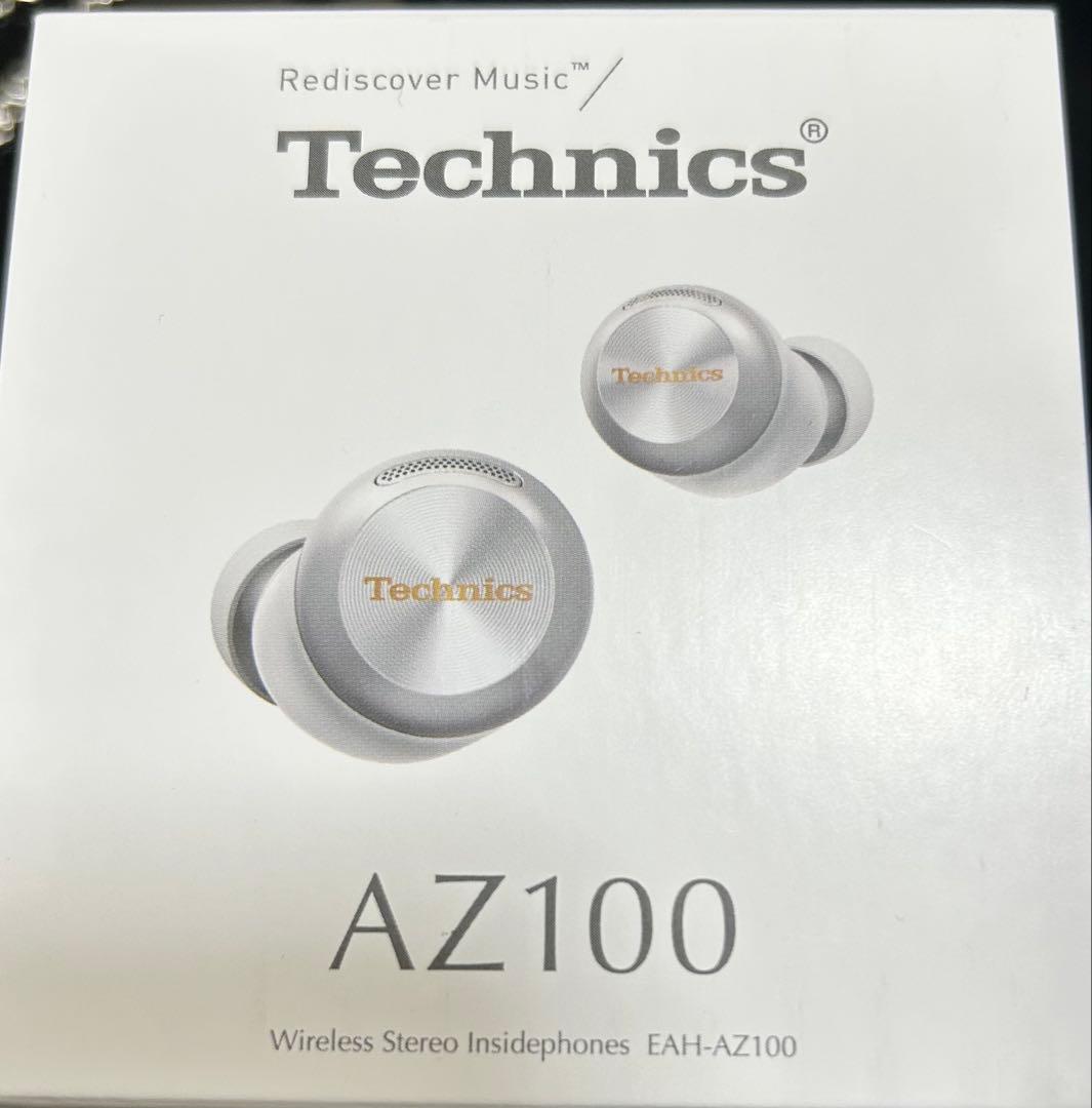 【ジャンク】Technics EAH-AZ100 ワイヤレスイヤホン　シルバー