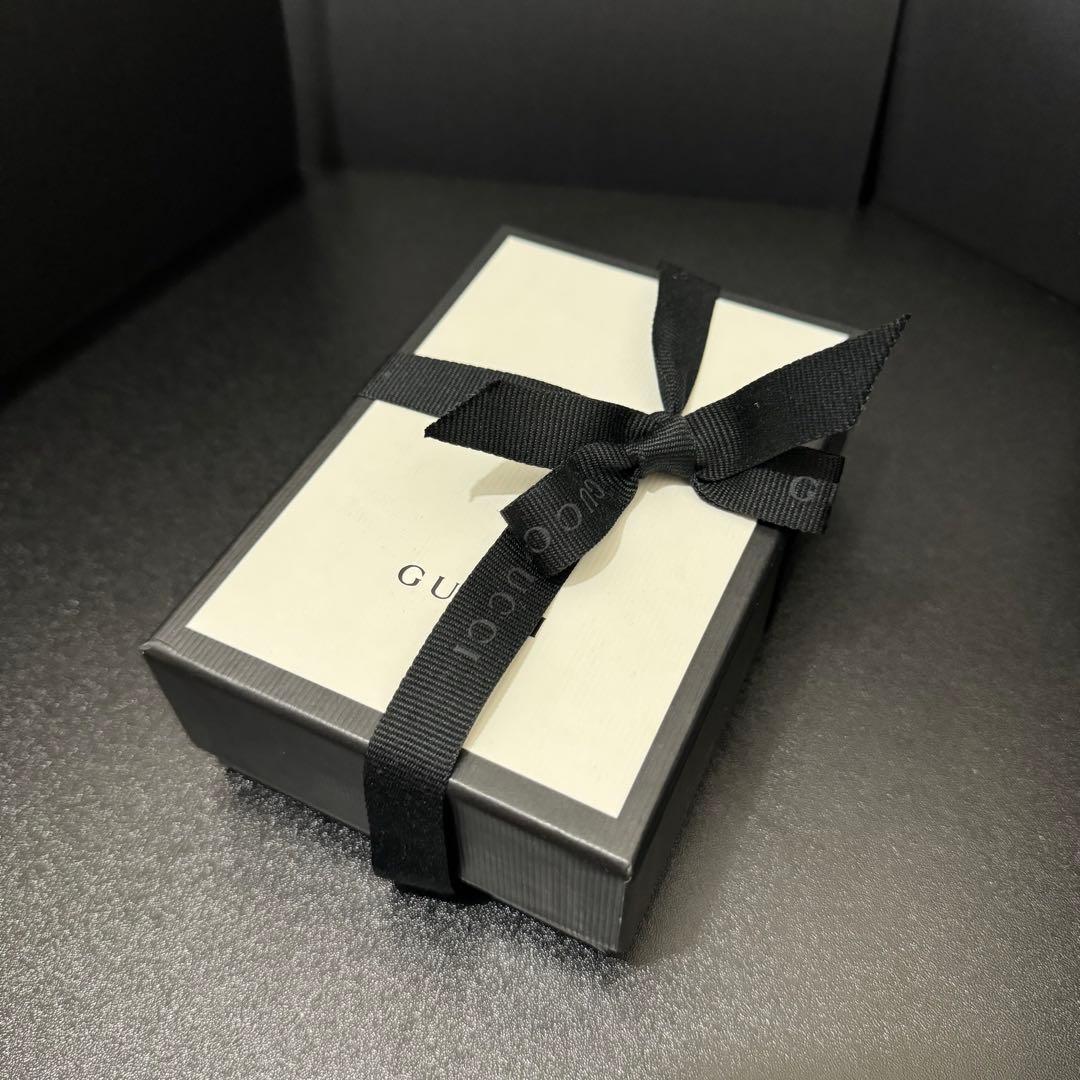 『箱,付属品完備』 GUCCI キーケース レザー GGライン 6連リング