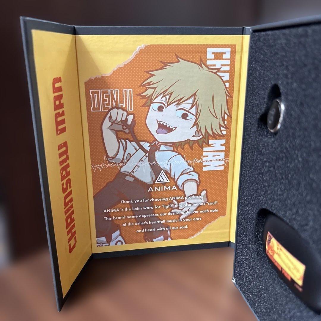 オンキヨー　チェンソーマン　ワイヤレスイヤホン　デンジ