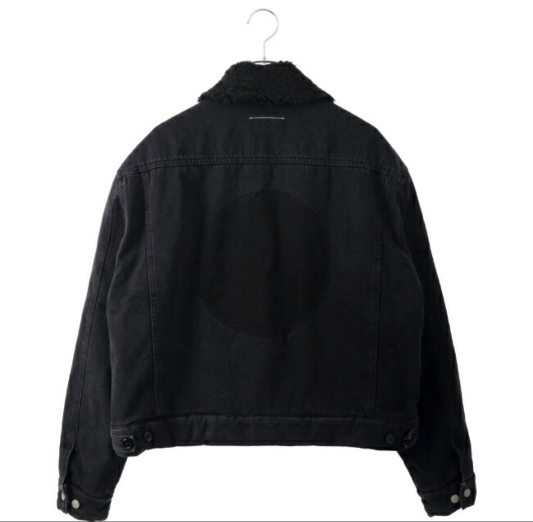 T*i様 売り切り！ MM6 デニムボアジャケット メゾンマルジェラ ボンバージ