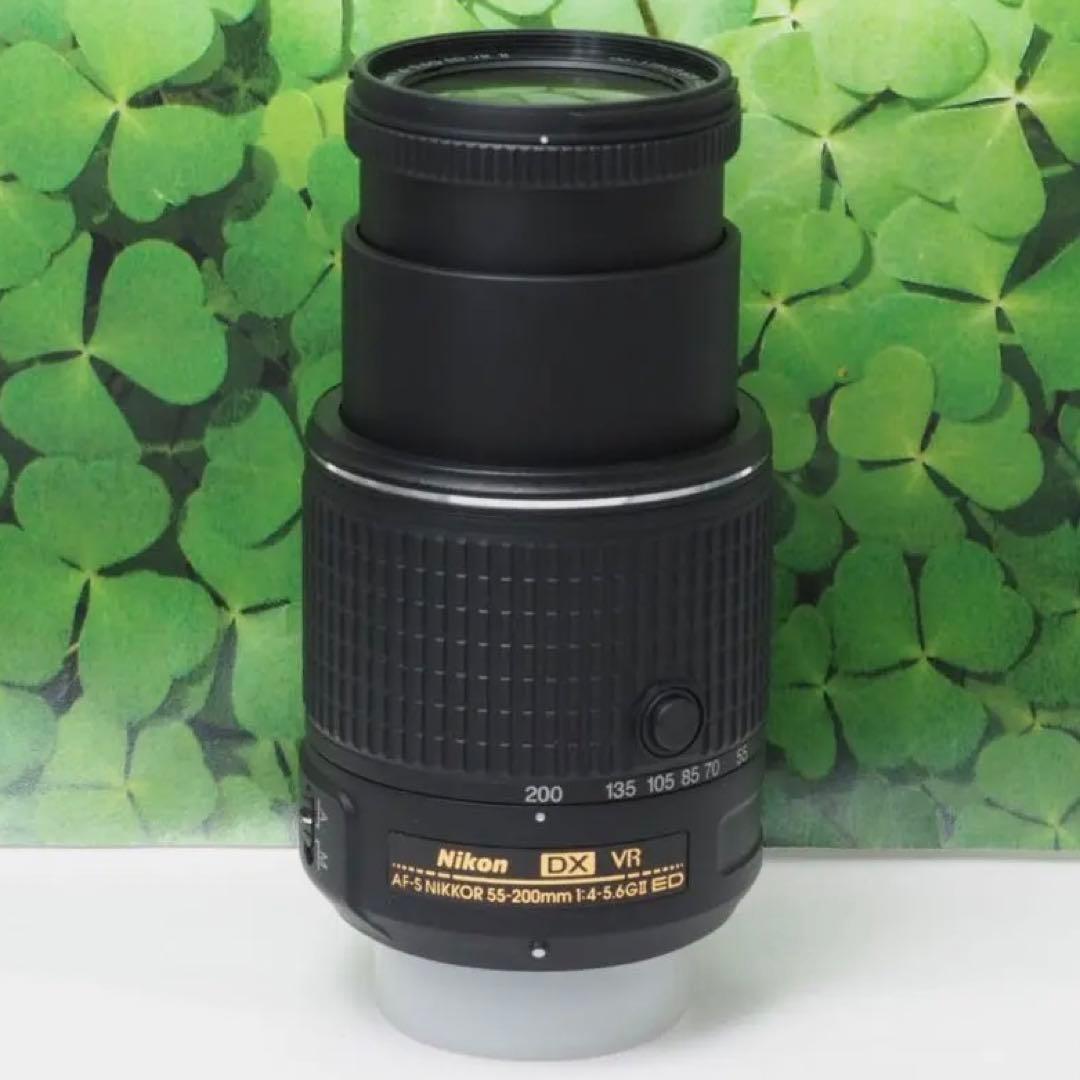【美品】ニコン55-200mm VRII望遠レンズ⭐️スポーツ・イベントで大活躍