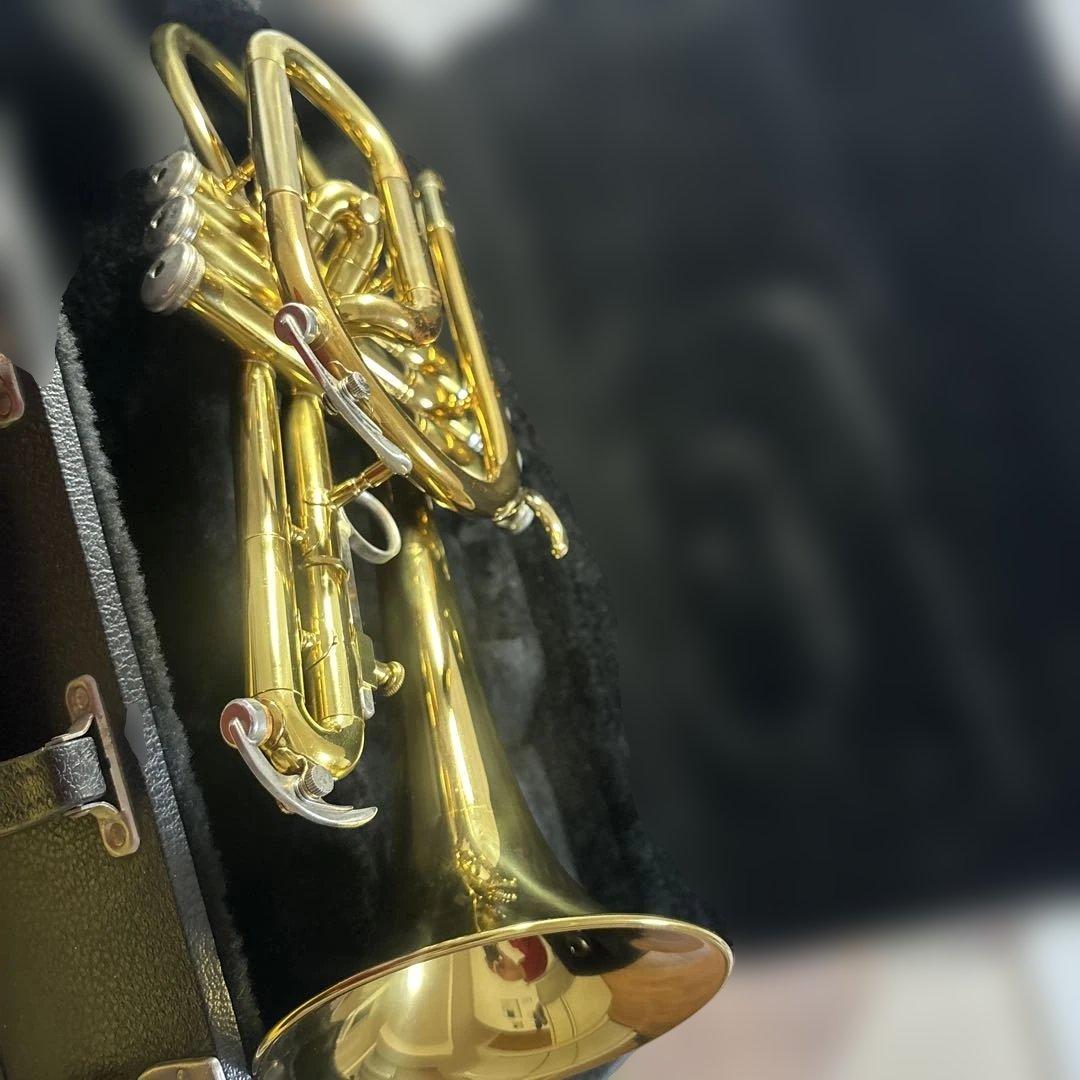 【歴史あるconn社コルネット３４A/米国人気スチューデントモデル／付属多数有】