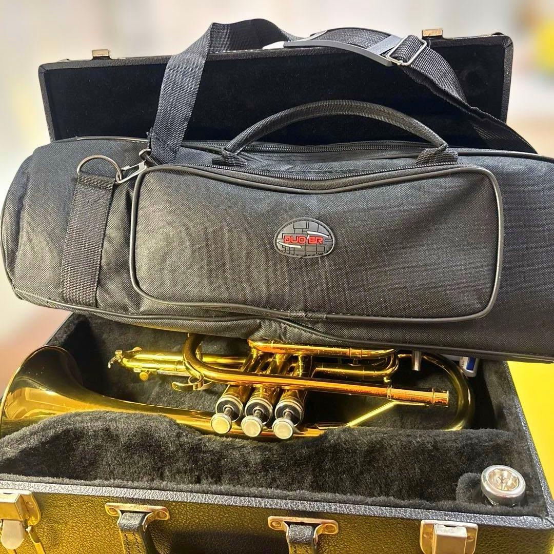 【歴史あるconn社コルネット３４A/米国人気スチューデントモデル／付属多数有】