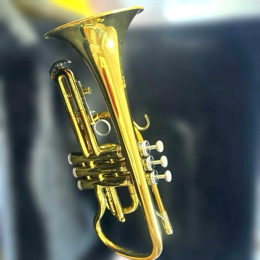 【歴史あるconn社コルネット３４A/米国人気スチューデントモデル／付属多数有】