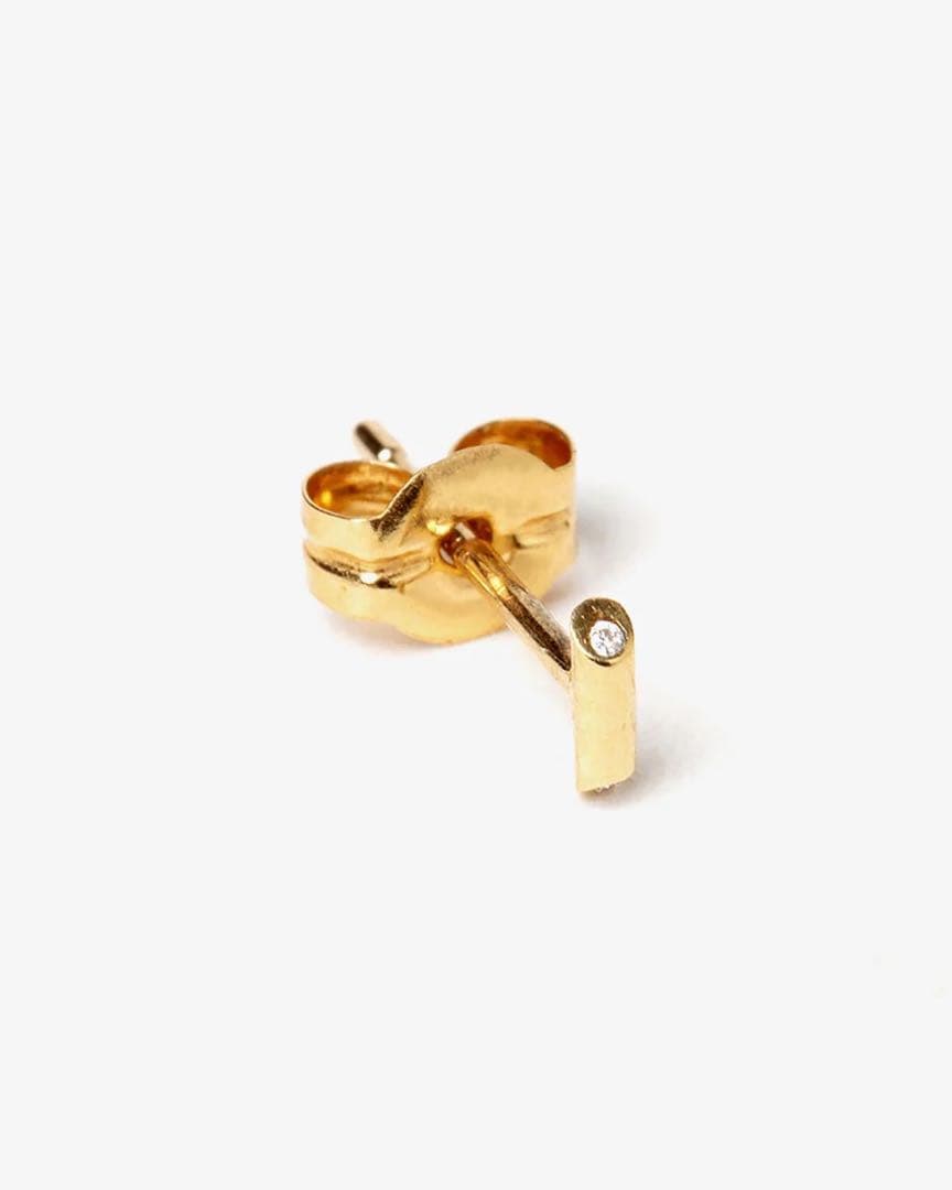 yoi iniki TSUWAN 18KG ストレートバー ピアス(片耳用)