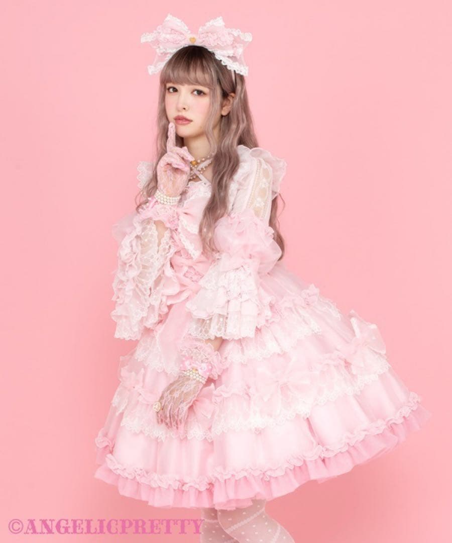 Angelic Pretty ふわふわRibbon Doll Dress セット