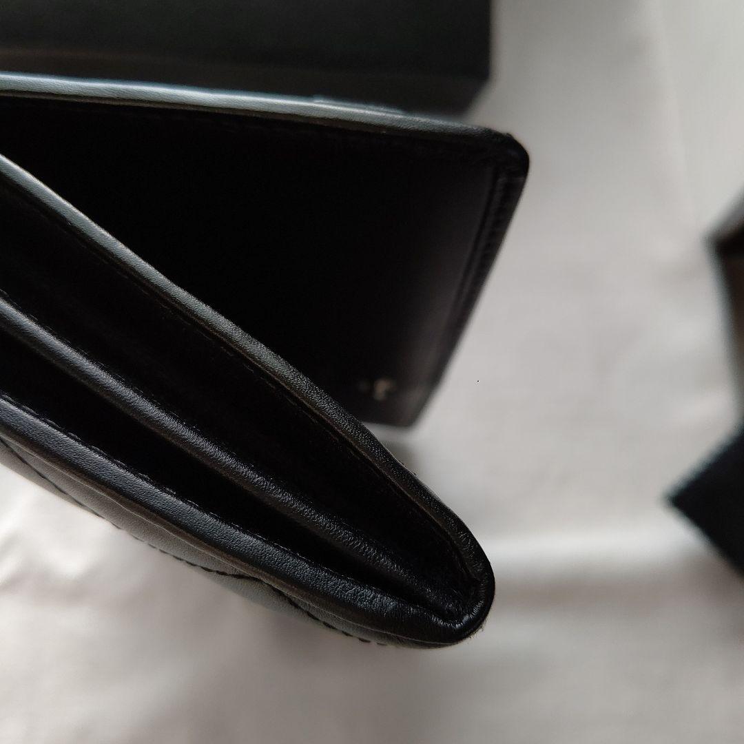 CHANEL カンボンライン 長財布 BLACK×BLACK