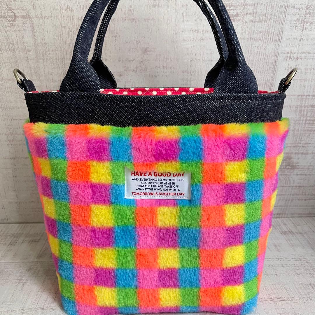 p*7様 ファー＊トートバッグ＊コヤンイサムチョン