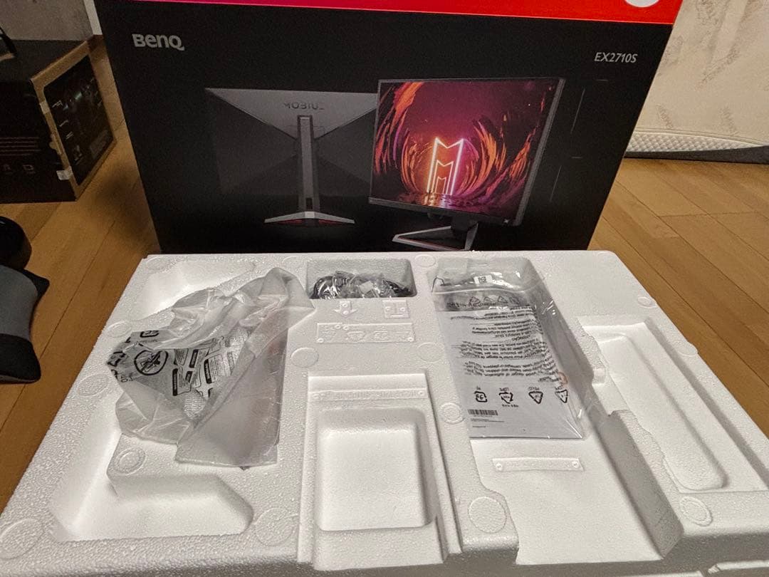 き*う様 【美品】BenQモニターMOBIUZ EX2710S 未使用に近い