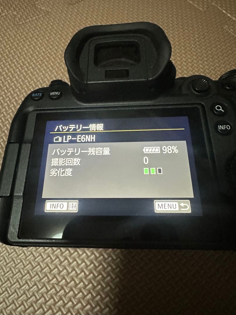 Canon EOS R6 MarkⅡ 本体+純正バッテリー2個