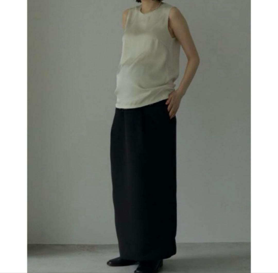 マタニティ ロングスカート anuke