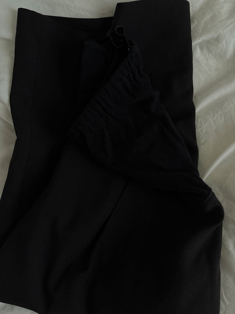 マタニティ ロングスカート anuke