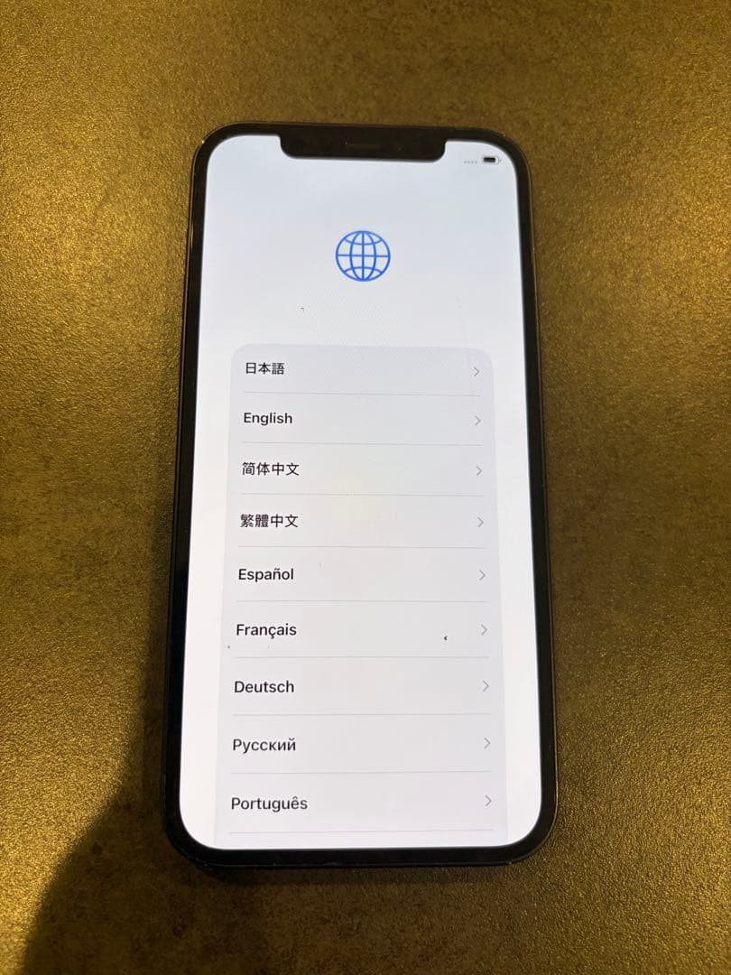 iPhone12 128GB データ削除済み
