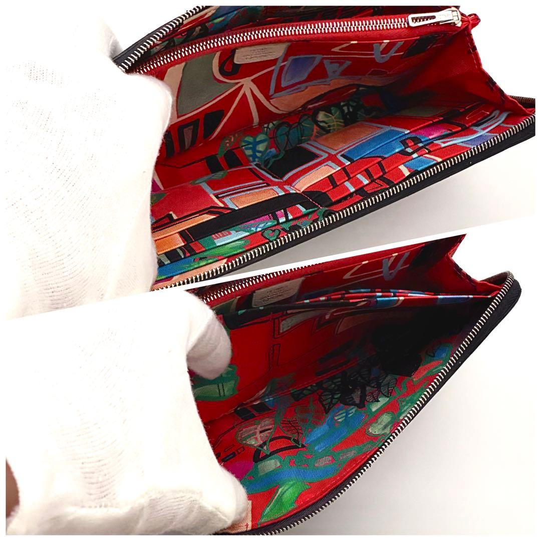 大特価✨赤字の為値下げ不可❣️HERMES長財布★アザップロング★シルク★ブラック