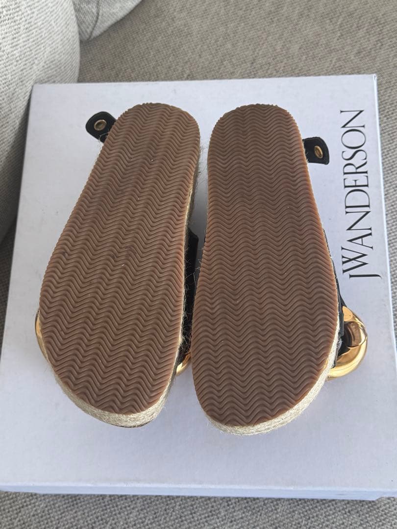 【週末限定お値下げ】JW ANDERSON チェーン エスパドリーユ サイズ36