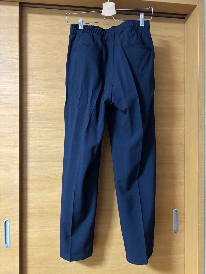 URBAN RESEARCH ノーカラージャケット+スラックス セットアップ　紺