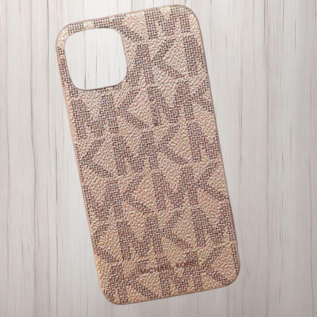 マイケルコース iPhone13対応✨ロゴ入りローズピンクケース