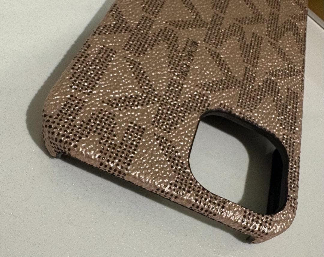 マイケルコース iPhone13対応✨ロゴ入りローズピンクケース