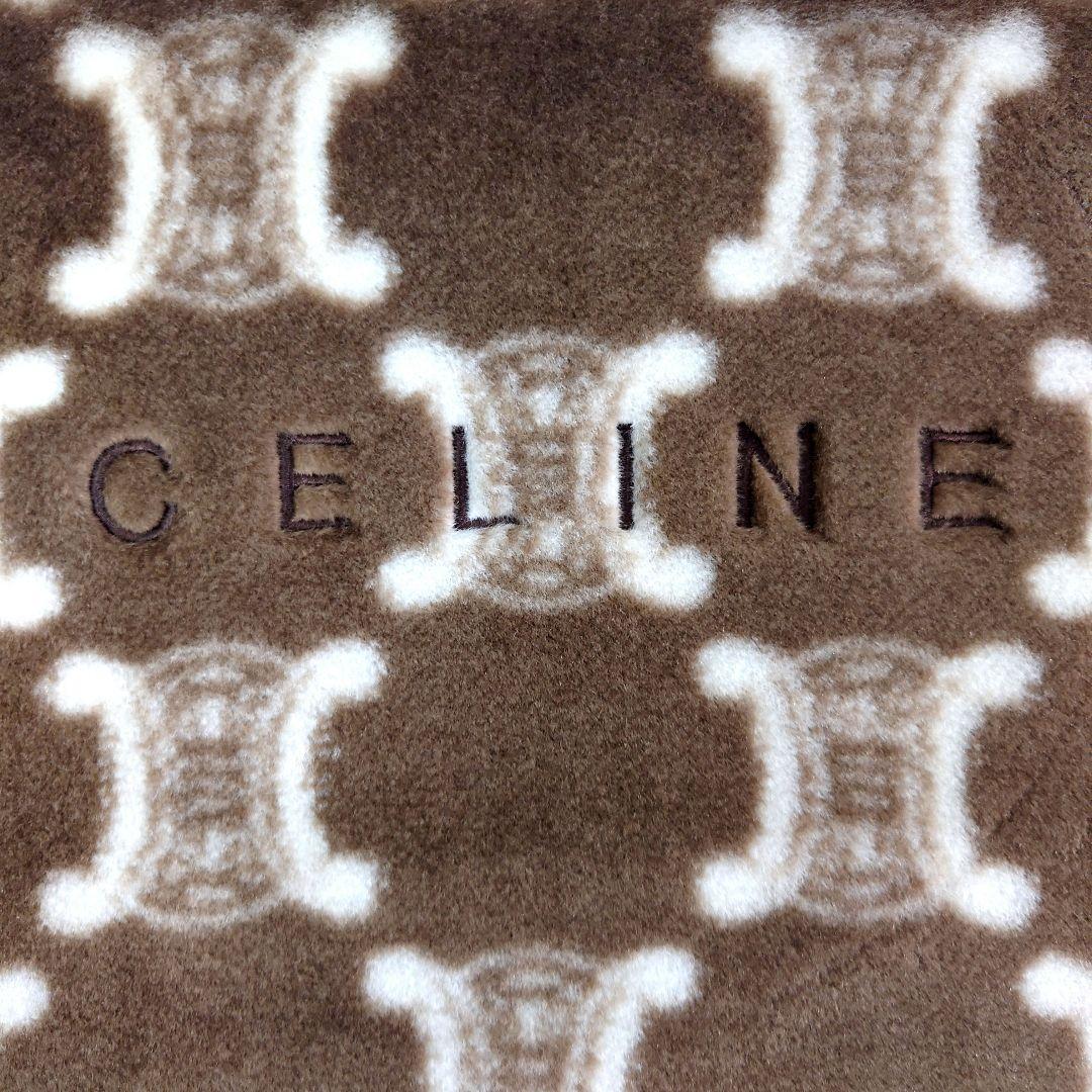 M0109C1 未使用★CELINE アクリルニューマイヤー毛布